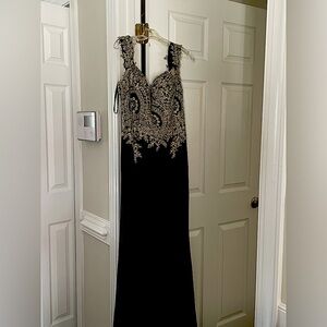 Royal blue dress from EVA